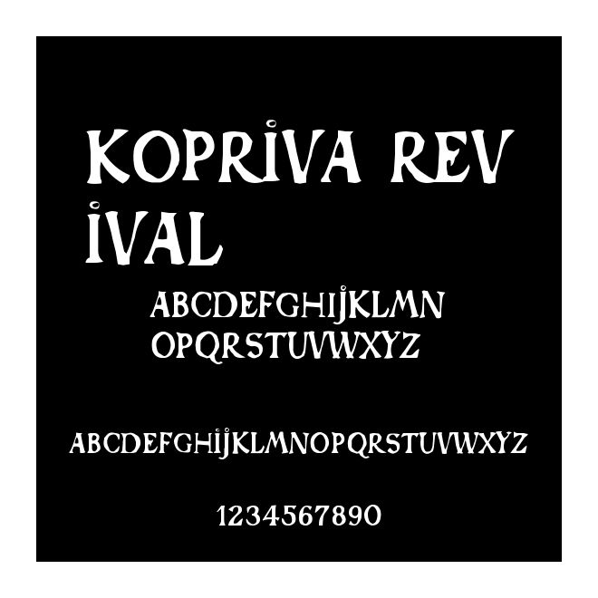 Kopriva Revival