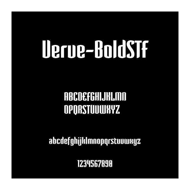 Verve-BoldSTF