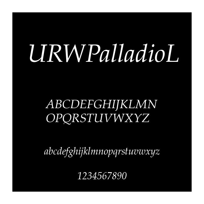 URWPalladioL