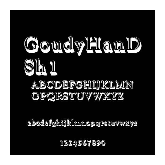 GoudyHanDSh1