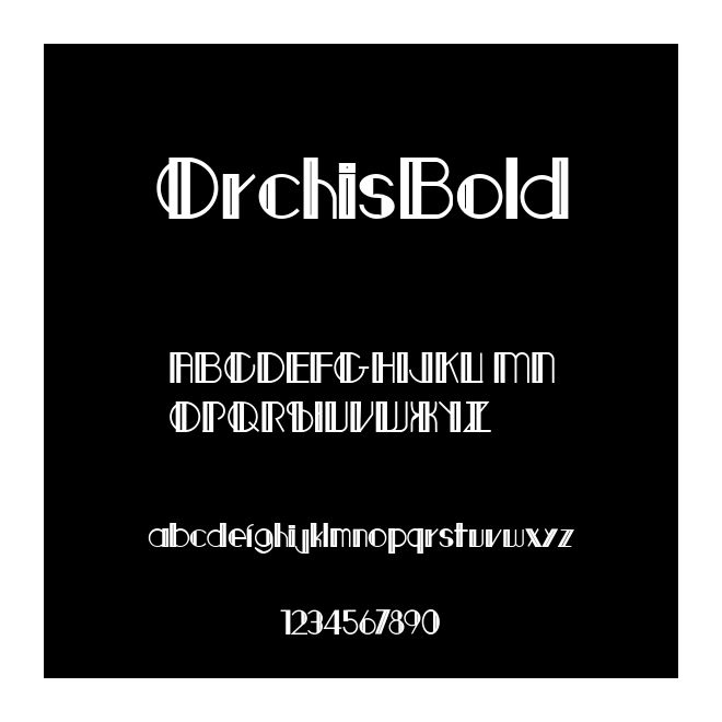 OrchisBold