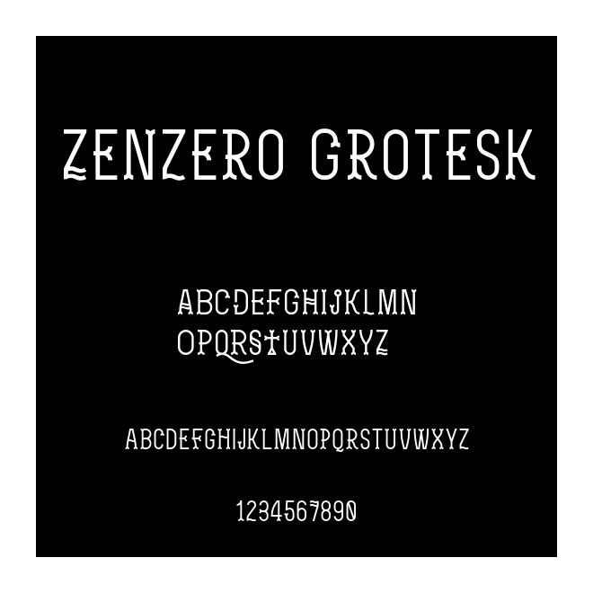Zenzero Grotesk