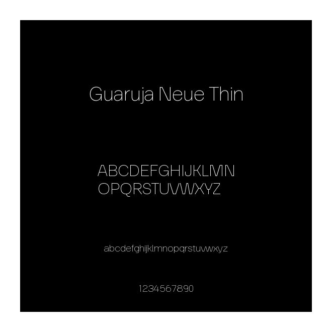 Guaruja Neue Thin