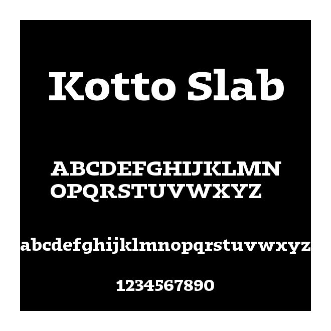 Kotto Slab