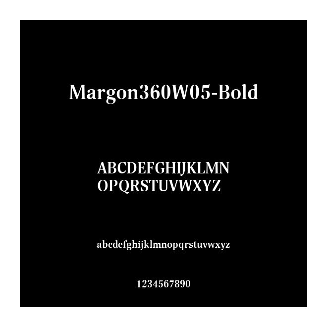 Margon360W05-Bold