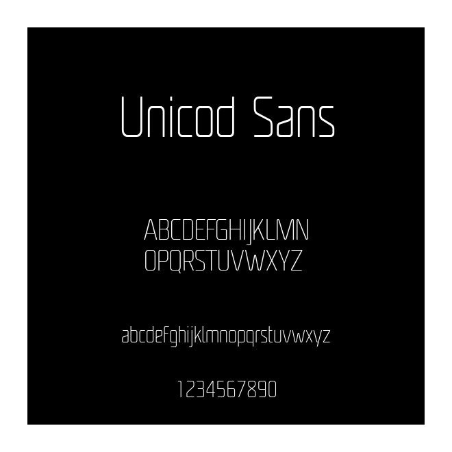Unicod Sans