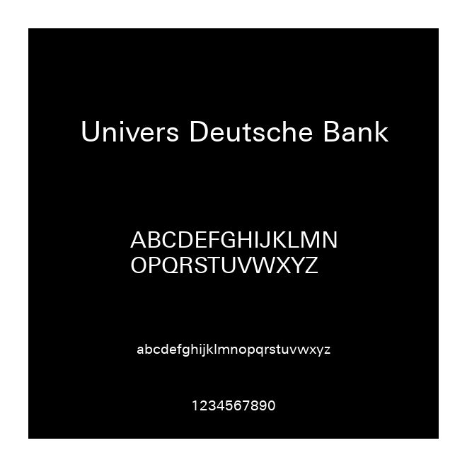 Univers Deutsche Bank