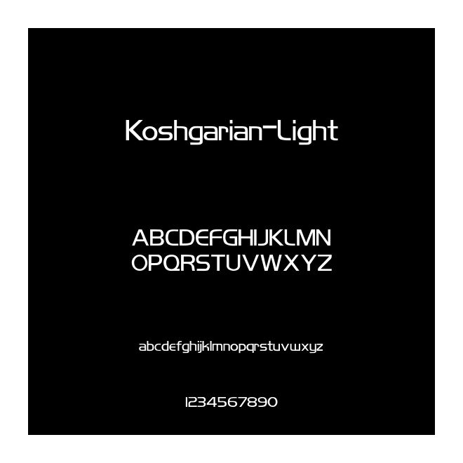 Koshgarian-Light