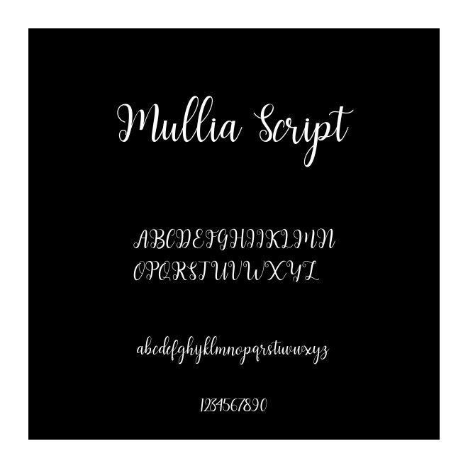 Mullia Script