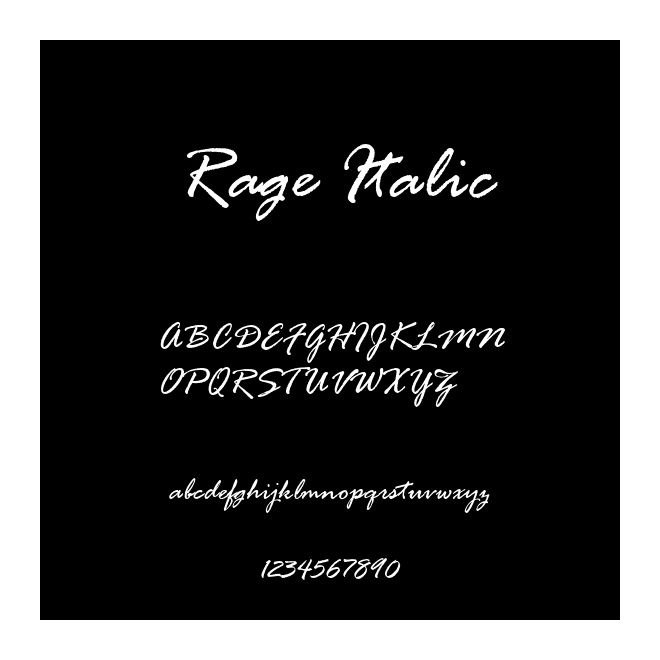 Rage Italic