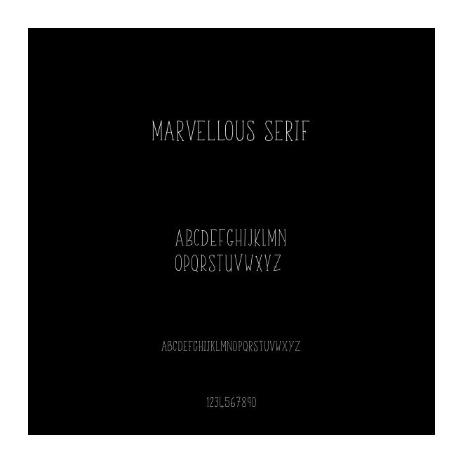 Marvellous Serif