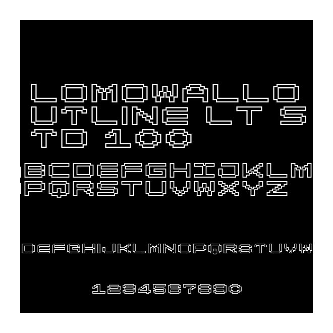 LomoWallOutline LT Std 100