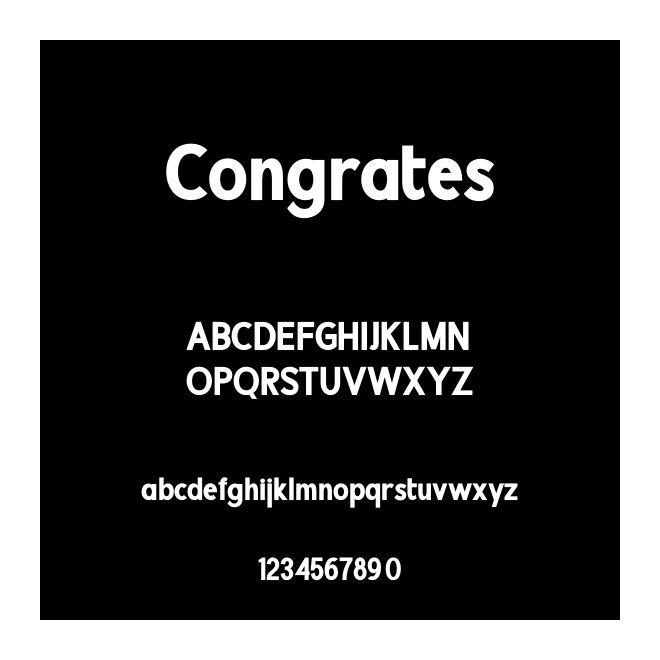 Congrates