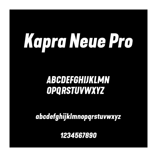 Kapra Neue Pro