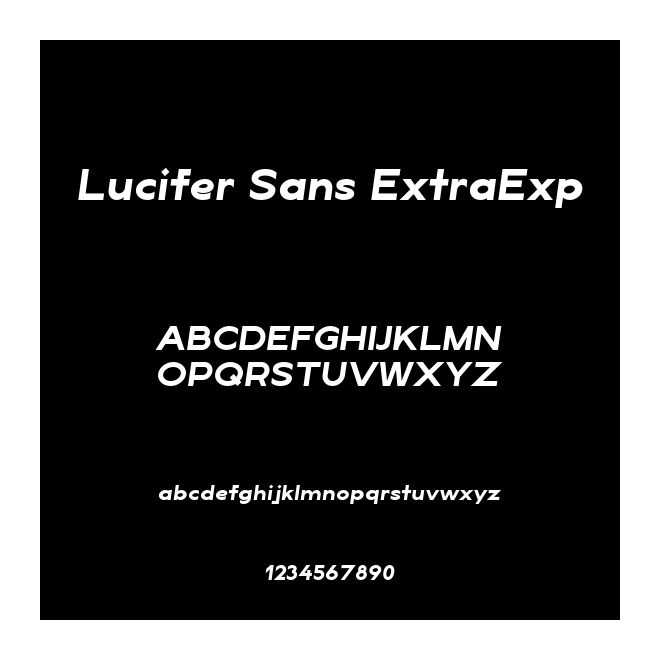 Lucifer Sans ExtraExp