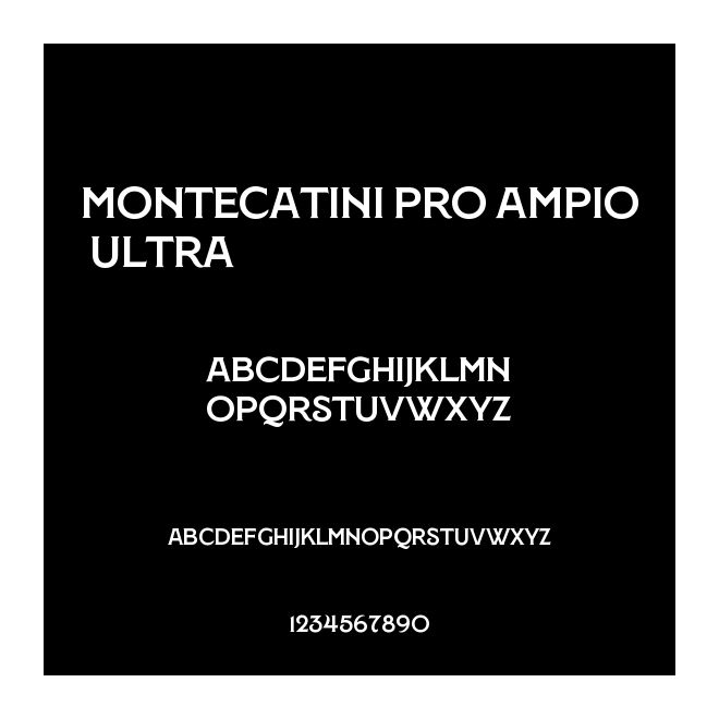 Montecatini Pro Ampio Ultra