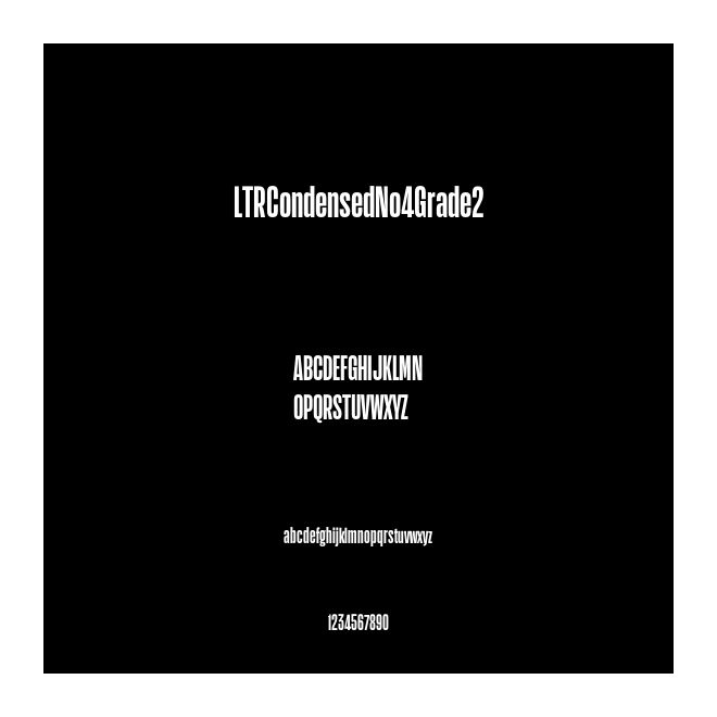 LTRCondensedNo4Grade2