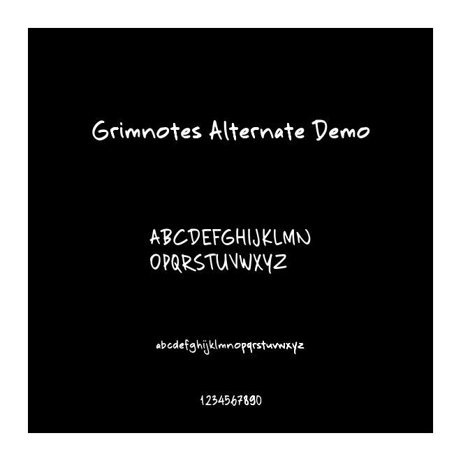 Grimnotes Alternate Demo
