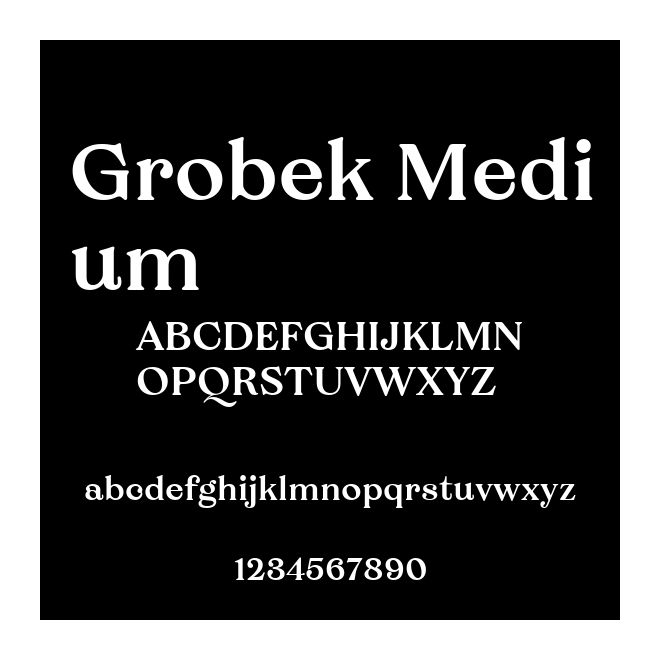 Grobek Medium