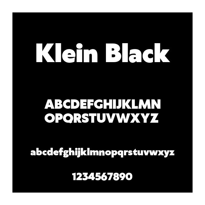 Klein Black