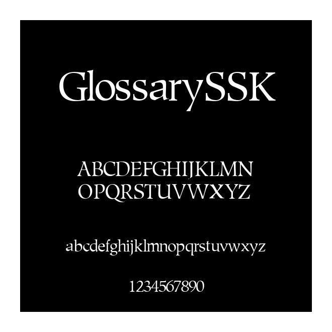 GlossarySSK