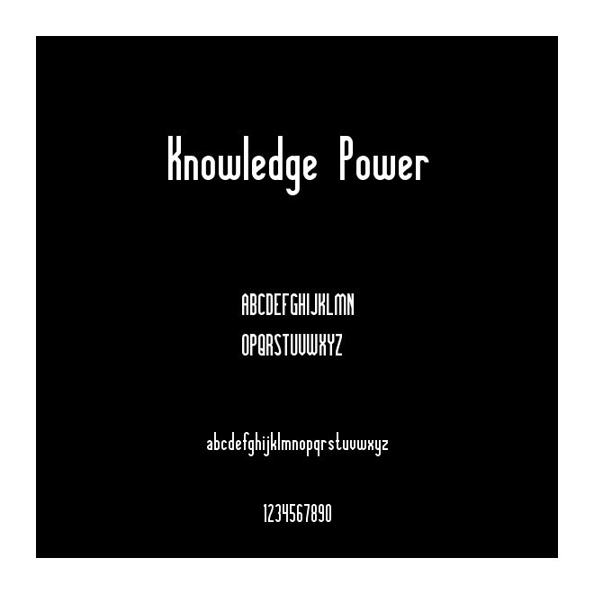 Knowledge Power