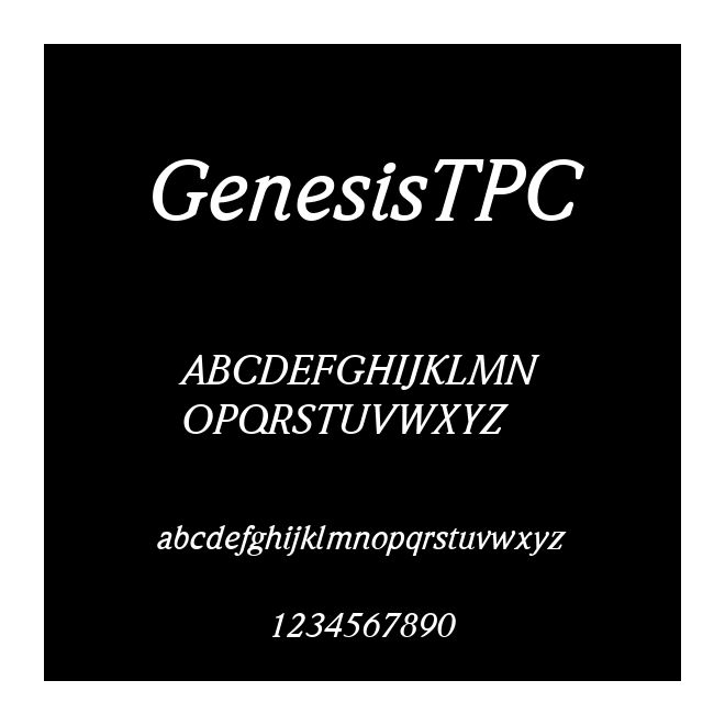 GenesisTPC
