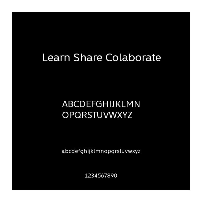 Learn Share Colaborate