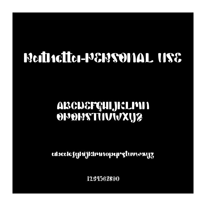 Rathetta-PERSONAL USE