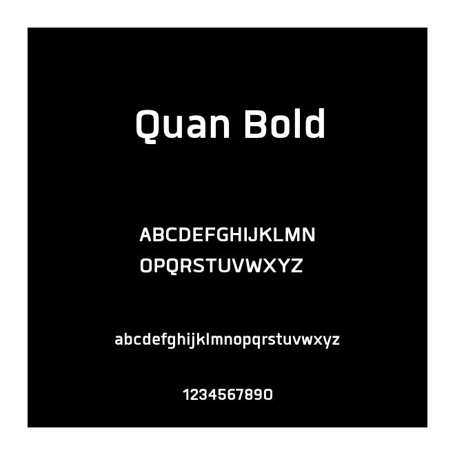 Quan Bold