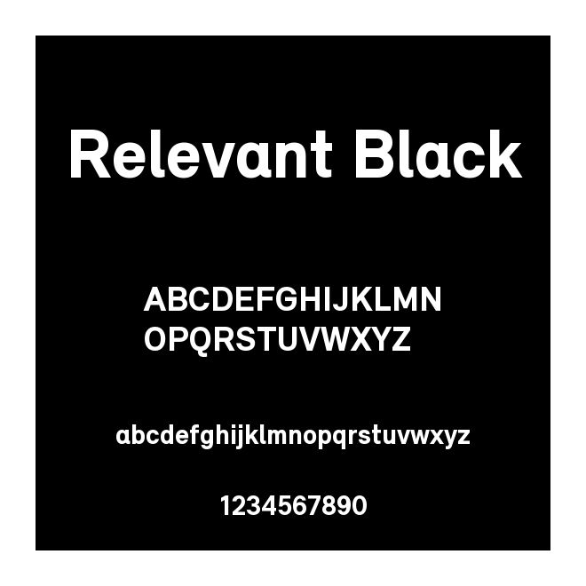 Relevant Black