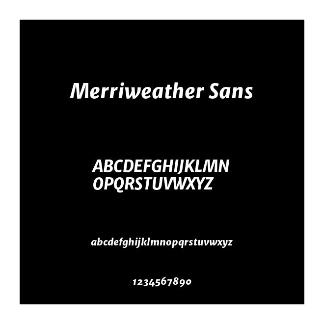 Merriweather Sans