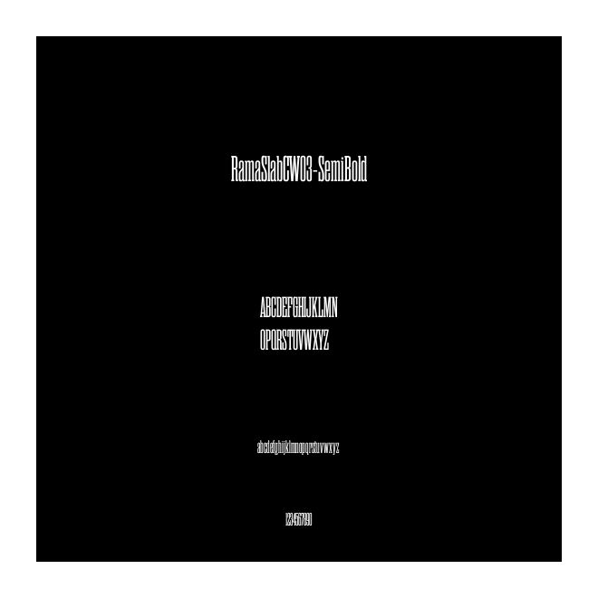 RamaSlabCW03-SemiBold