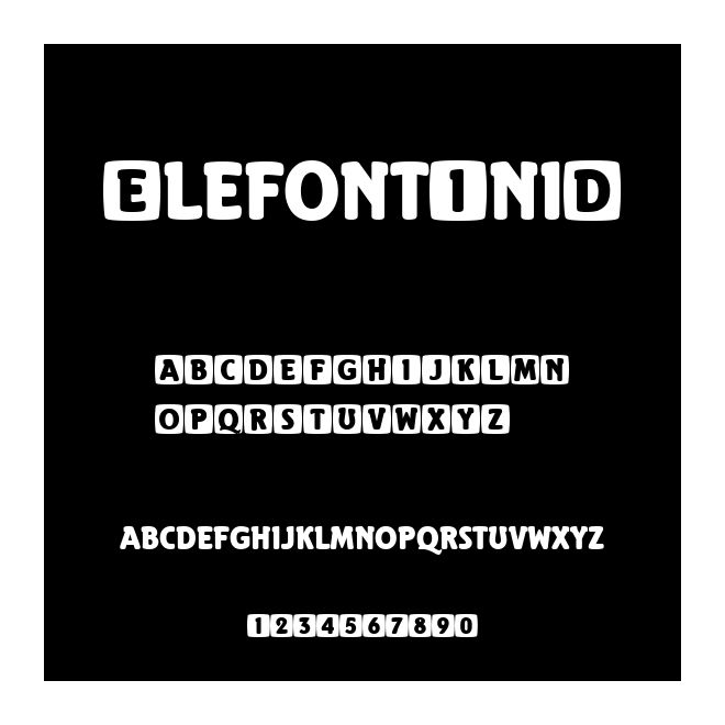 ElefontIniD