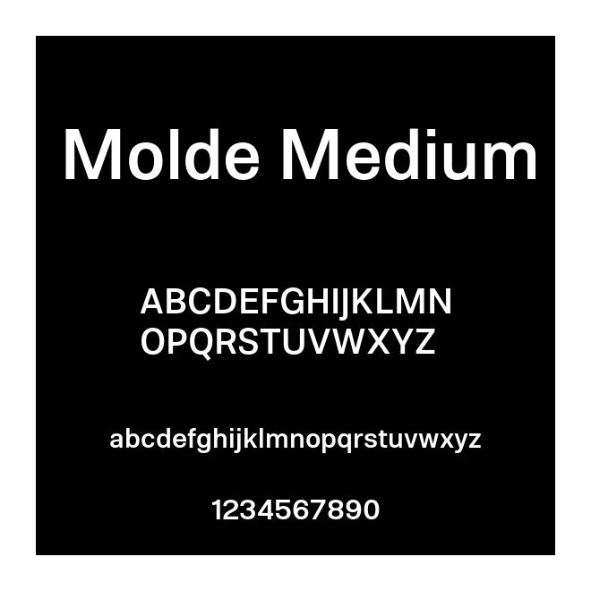Molde Medium
