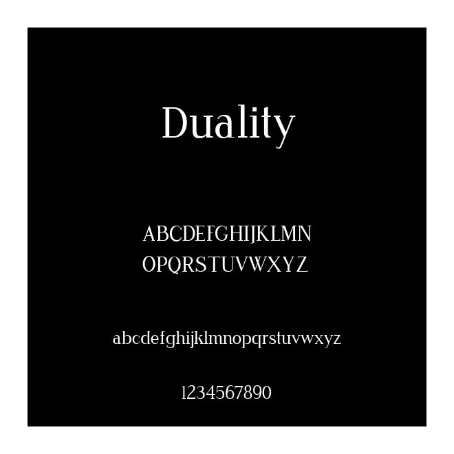 Duality