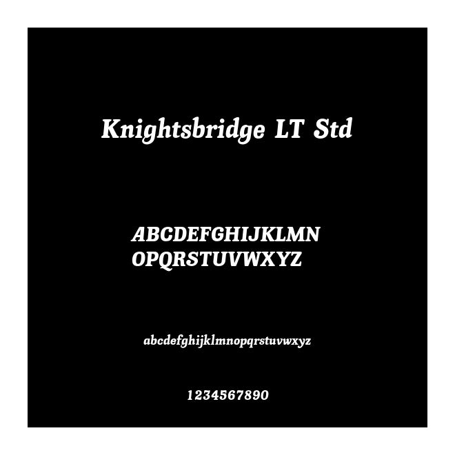 Knightsbridge LT Std
