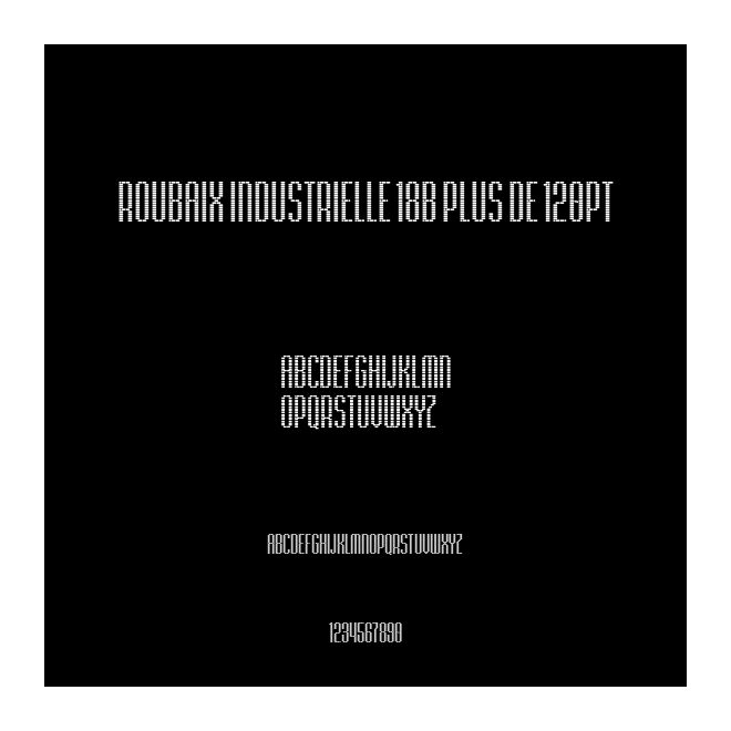 Roubaix Industrielle 18B plus de 120pt