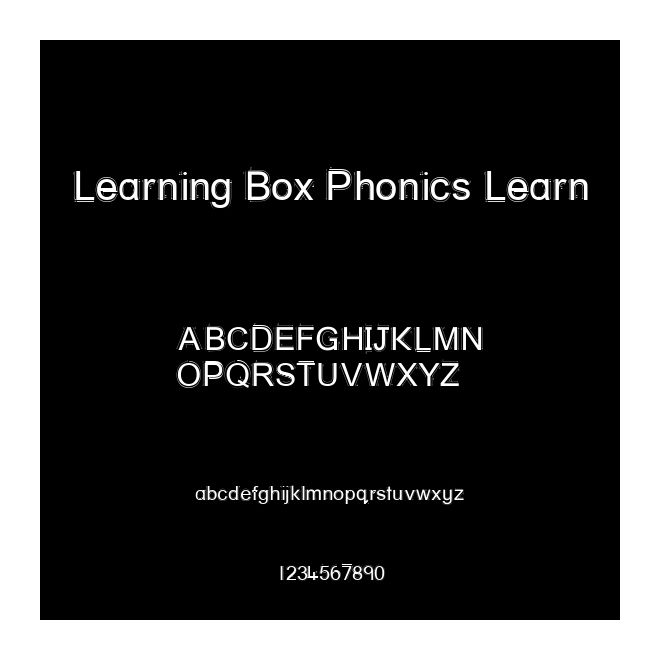 Learning Box Phonics Learn
