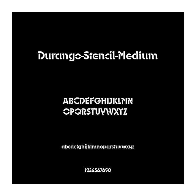 Durango-Stencil-Medium