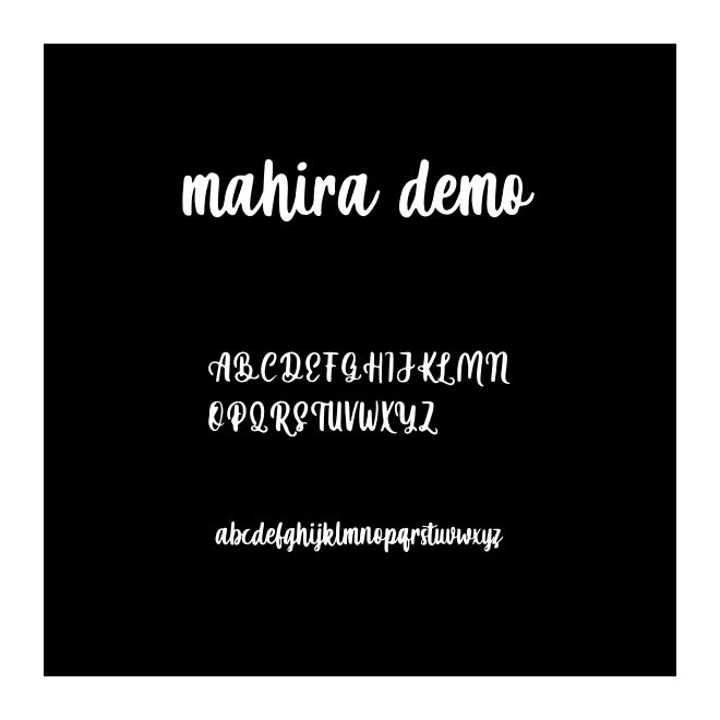 mahira demo