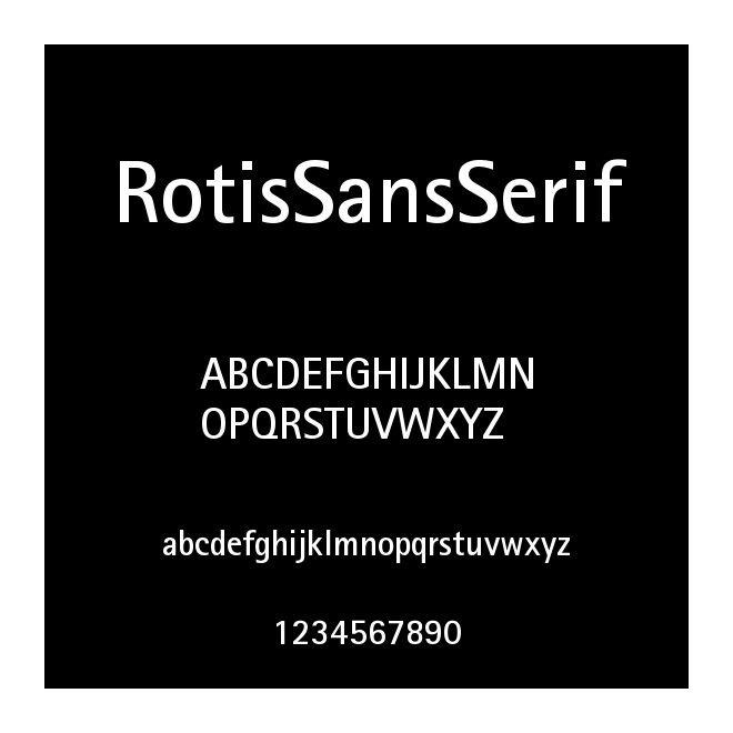RotisSansSerif