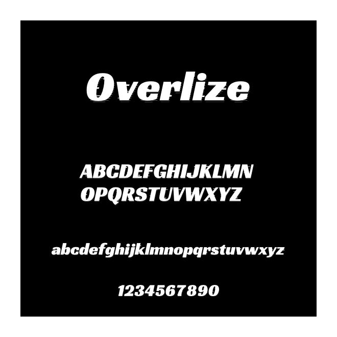 Overlize