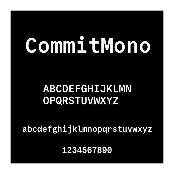 CommitMono