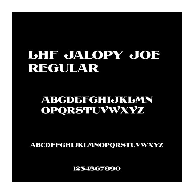 LHF Jalopy Joe Regular
