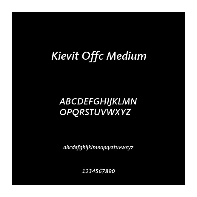 Kievit Offc Medium