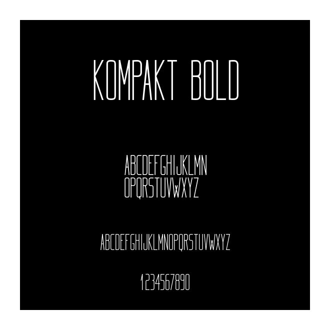 Kompakt Bold