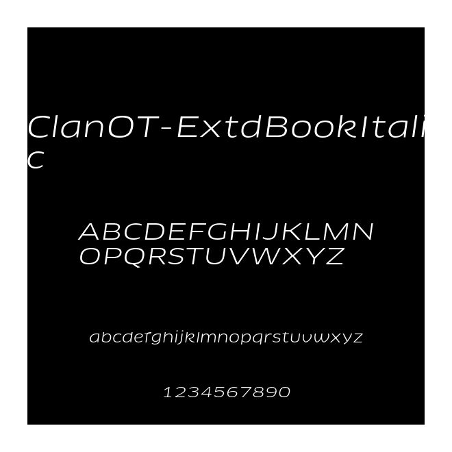 ClanOT-ExtdBookItalic