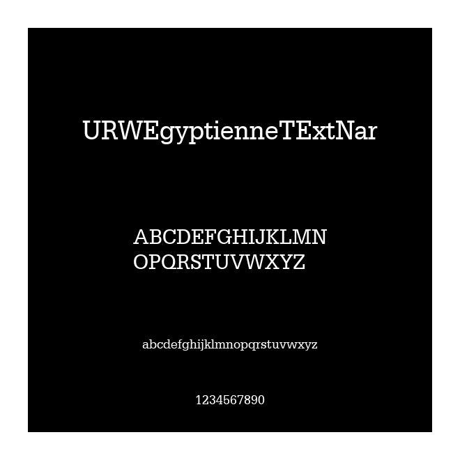 URWEgyptienneTExtNar