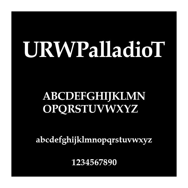 URWPalladioT
